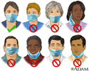 How to wear a face mask to prevent the spread of COVID-19